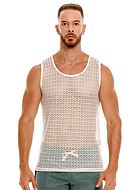 Men's tank top, knit net